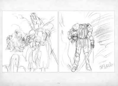 ALICESOFT ORION SCRIBBLES with CROQUIS ULTIMATE EDITION VOL.1 織音計画特別版 ラフ画集