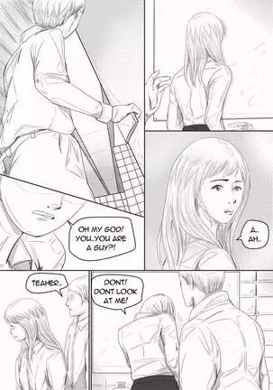 Tears of crossdressing sensei