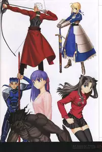 [Type-Moon] Fate/complete material I - Art material.