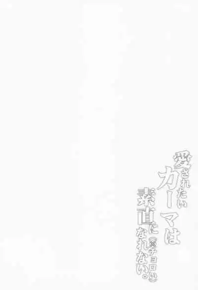 (C100) [Part K (Hitsujibane Shinobu)] Aisaretai Kama wa Sunao ni Narenai. (※Choroi) | 想要被爱的迦摩完全无法变得坦率。 (※直接白给) (Fate/Grand Order) [Chinese] [缬丝个人汉化]