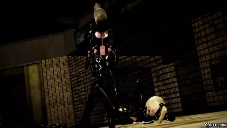 Female Spy Force Fight