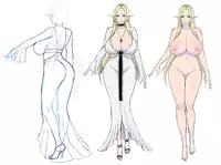 (C88) [H.B.A (Usagi Nagomu)] Kaihana - Ochita Elf Tsuma [Sample]