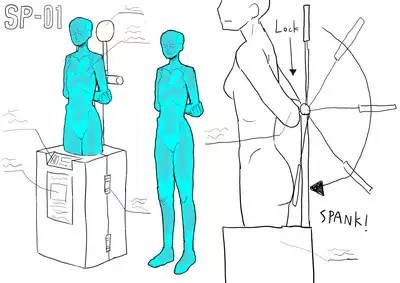 裏切られた生徒会長 強制お仕置きショー