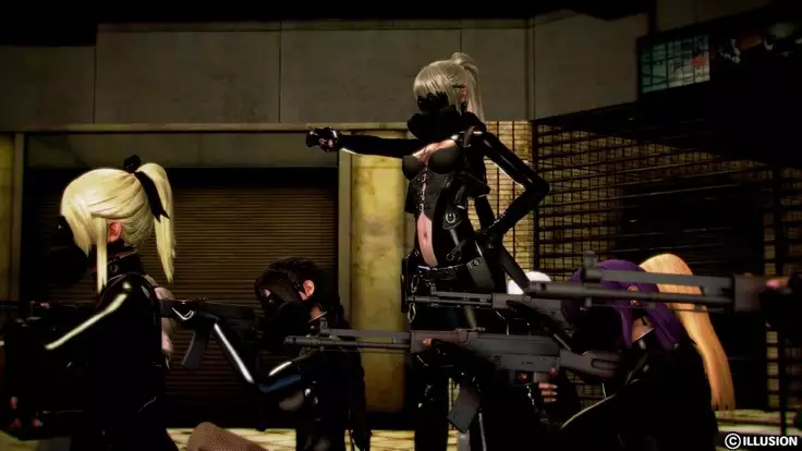 Female Spy Force Fight