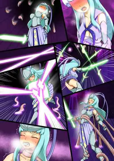 ウチの子がえっちな敵と戦って敗北する話