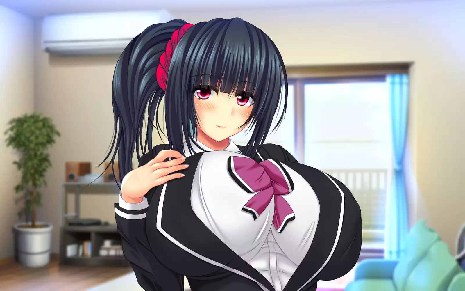 Gibo Shimai Triple Don - Kyonyuu Oomori Tanetsuke Mashimashi