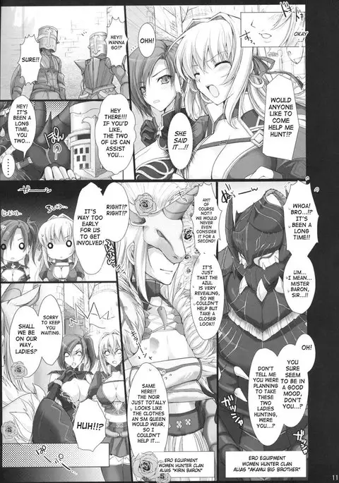 Monhan no Erohon 4 + G