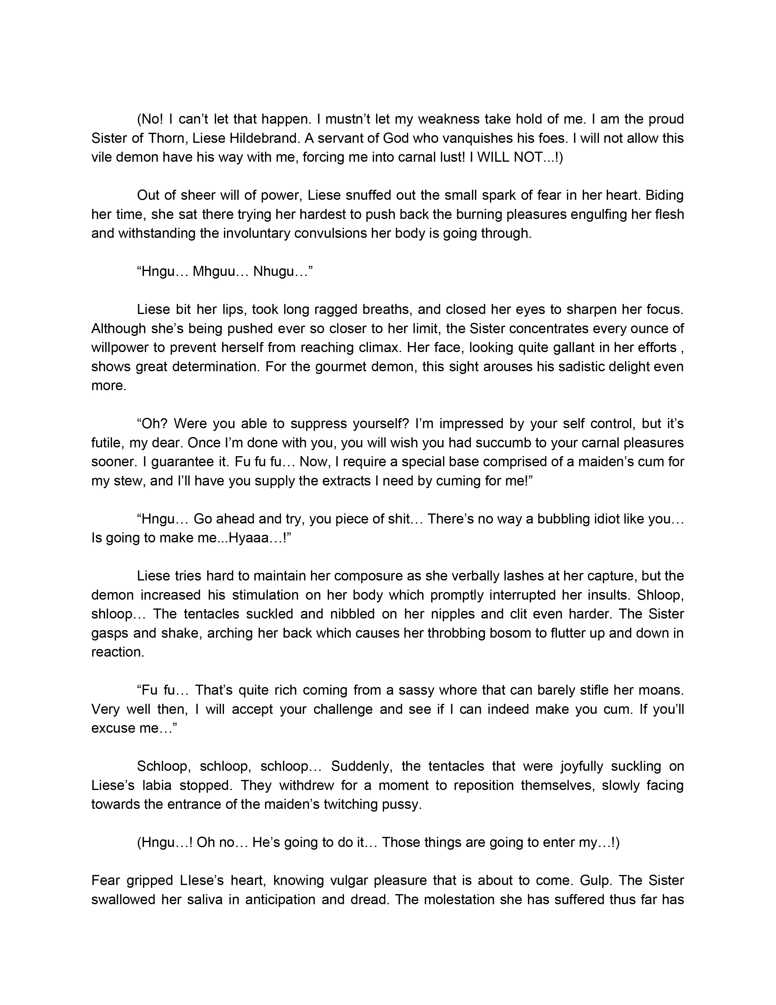 Liese Within the Hellish Slimy Prison: Appetizer Complete