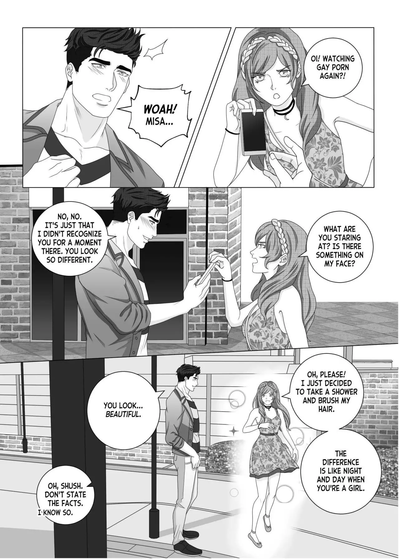 Fujoshi Trapped in a Seme's Perfect Body 3, 4