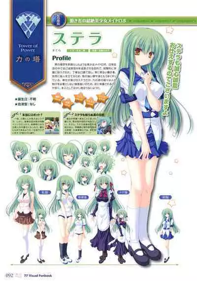 77 (Sevens) ~and, two stars meet again~ Visual Fanbook