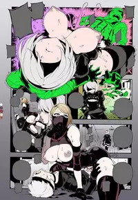 (FF31) [Bear Hand (Fishine, Ireading)] NieR : 2BR18 (NieR: Automata) [Textless] [Colorized] [Incomplete]