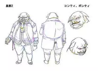 Kuroinu a1c Sketches Covers and Media