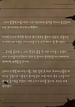 Sage Lavinia's Last Note ~ In the ruin of orc fort ~