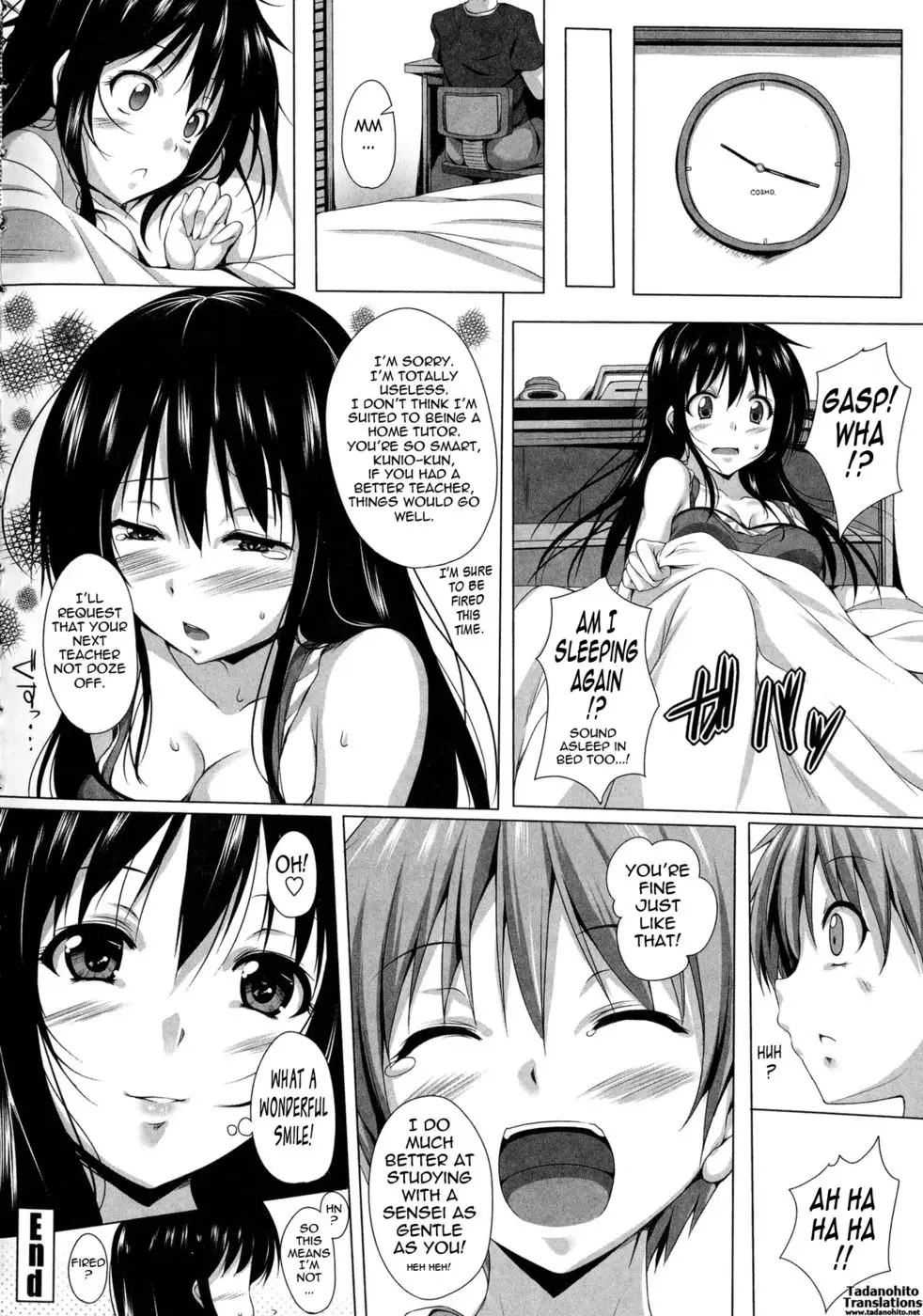 My Home Tutor Leaves Herself Wide Open