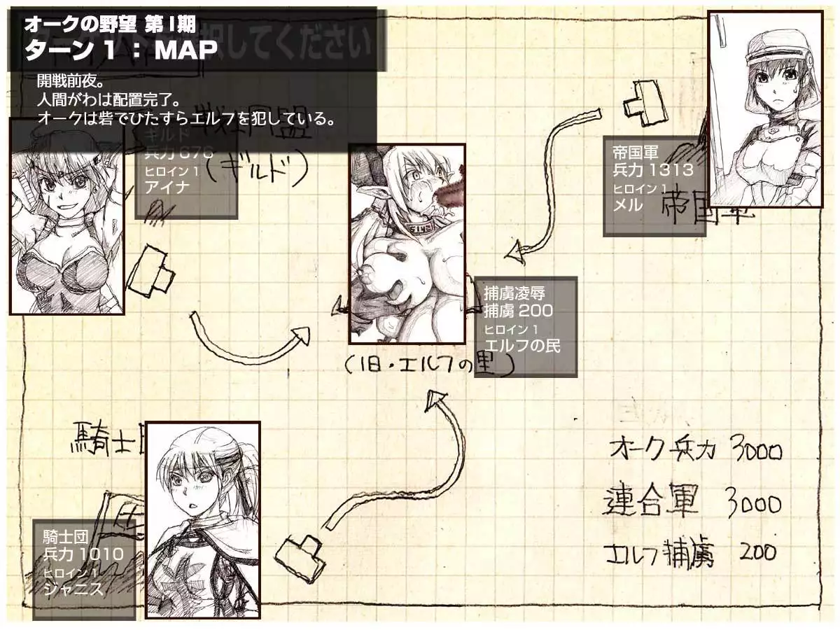 Orc no Yabou Dai I-bu Digest Ban