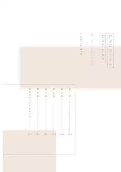 Suki ni Nattara Dame desu ka? | 不可以喜欢上你吗? Ch. 1-4