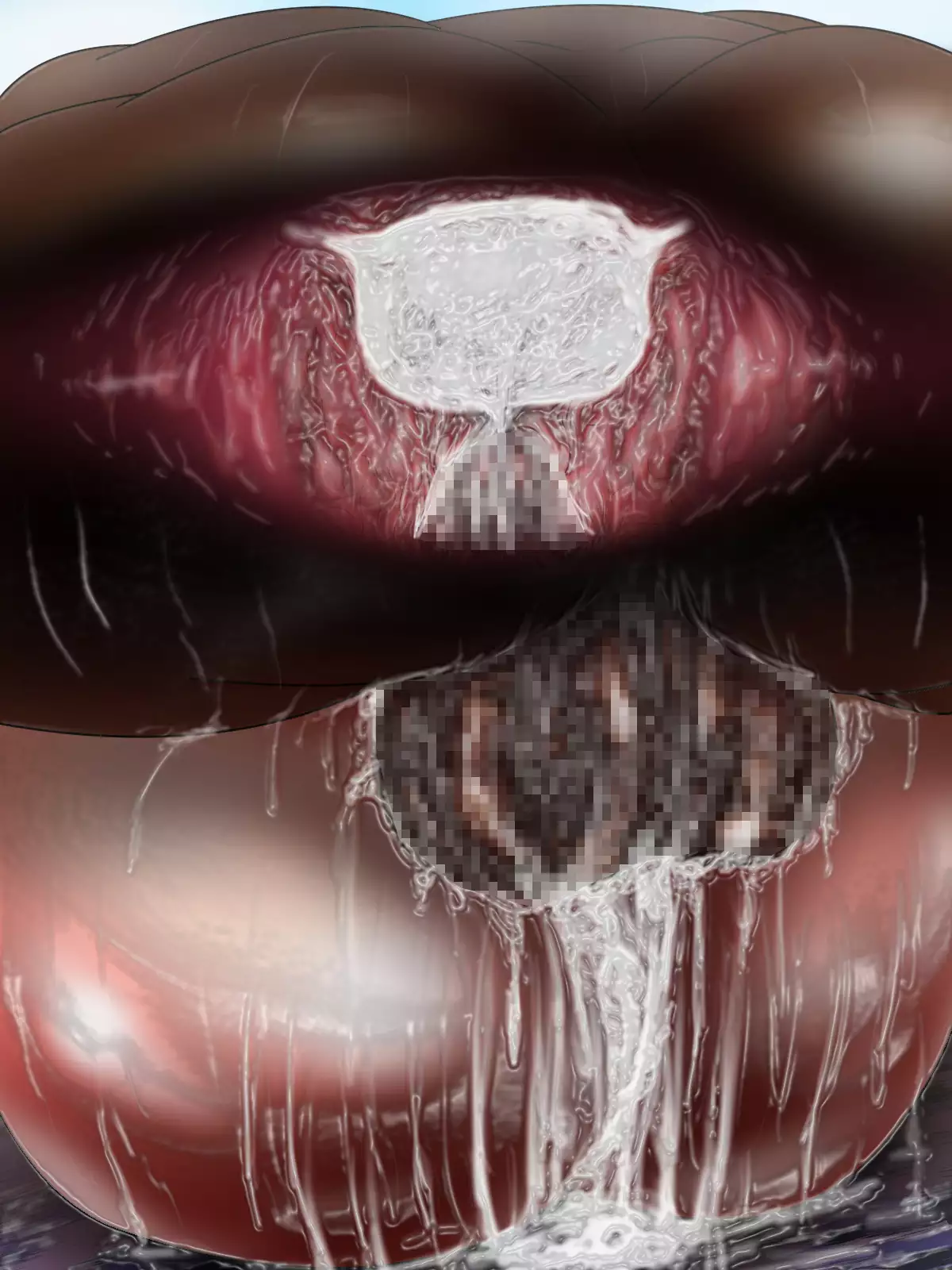 Netotte Harama Seru. - Kyonyu Bitchigyaru wa Kyokon de Soku Ochi -