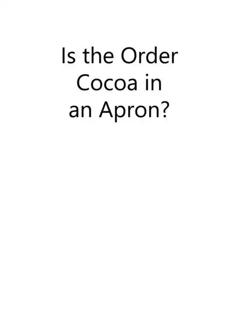 Gochuumon wa Kokoa to Apron desu ka?