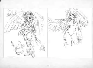 ALICESOFT ORION SCRIBBLES with CROQUIS ULTIMATE EDITION VOL.2 織音計画特別版 ラフ画集