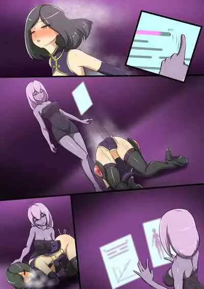 ウチの子がえっちな敵と戦って敗北する話