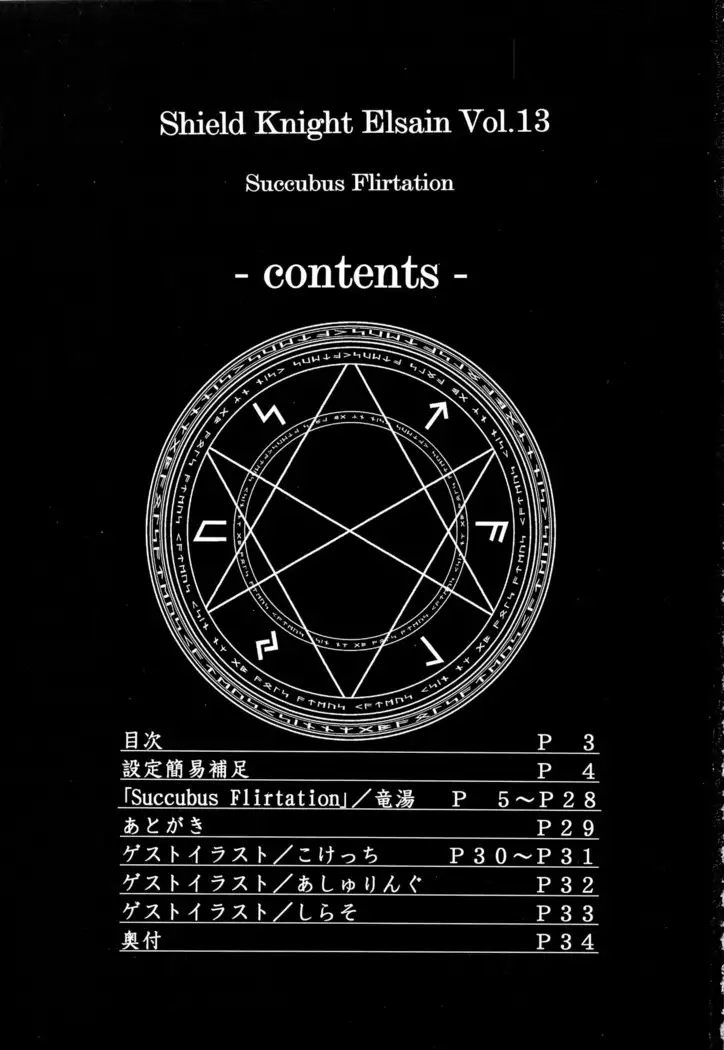 Shield Knight Elsain Vol. 13 "Succubus Flirtation"