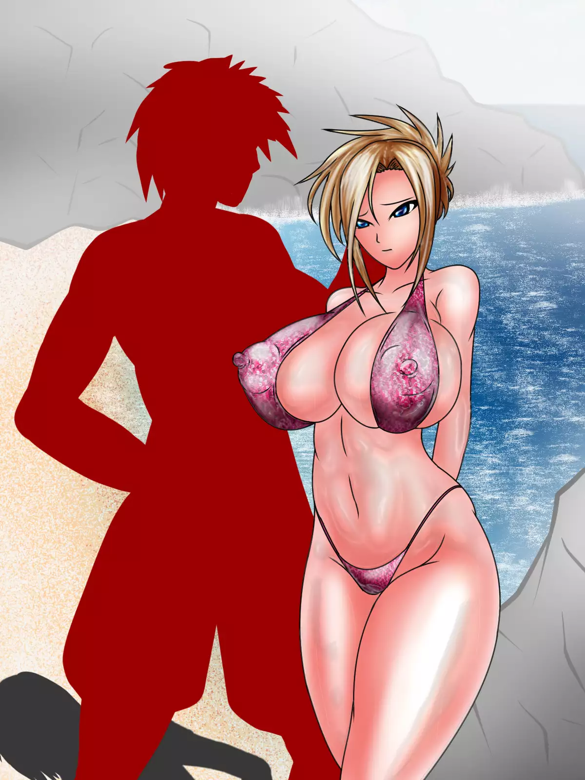 Netotte Harama Seru. - Kyonyu Bitchigyaru wa Kyokon de Soku Ochi -