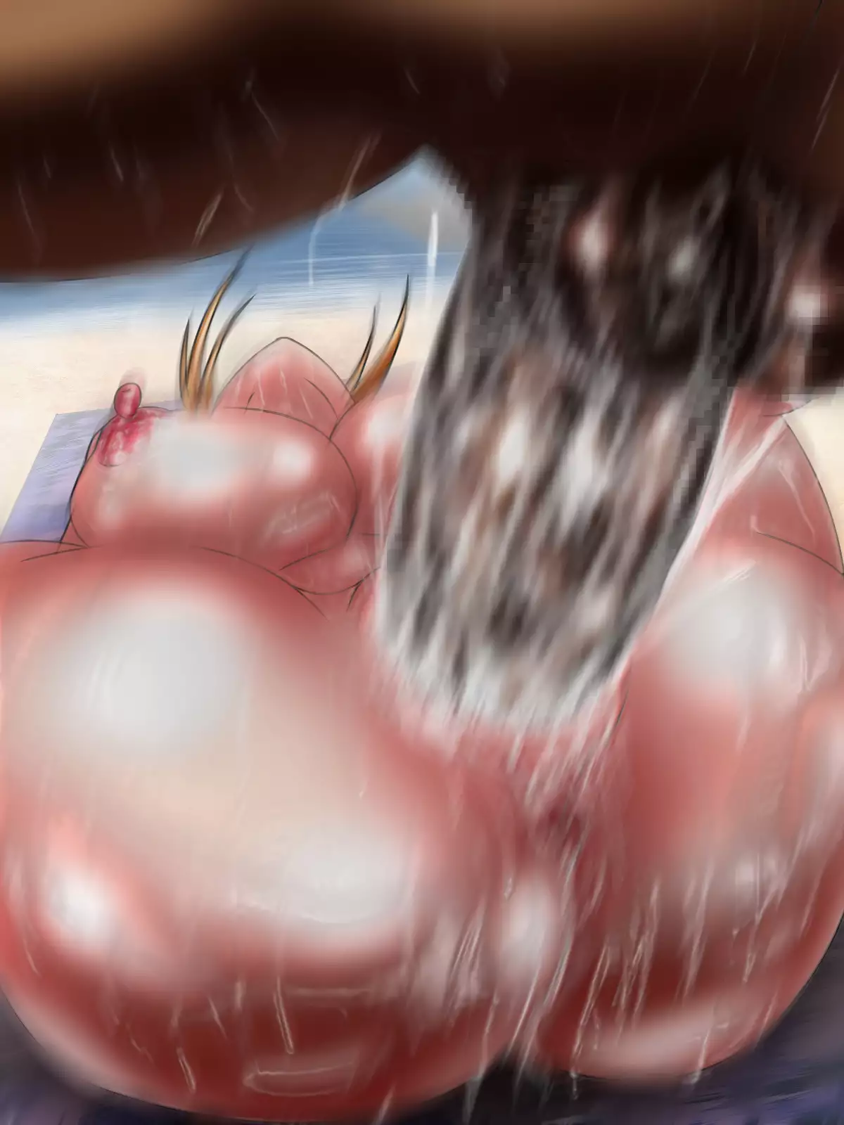 Netotte Harama Seru. - Kyonyu Bitchigyaru wa Kyokon de Soku Ochi -