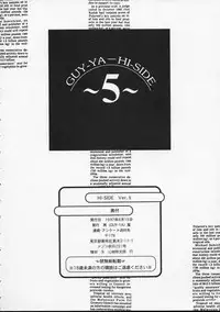 (C52) [Guy-Ya (Hirano Kouta, Yamada Shuutarou) Hi-Side 5 (Various)