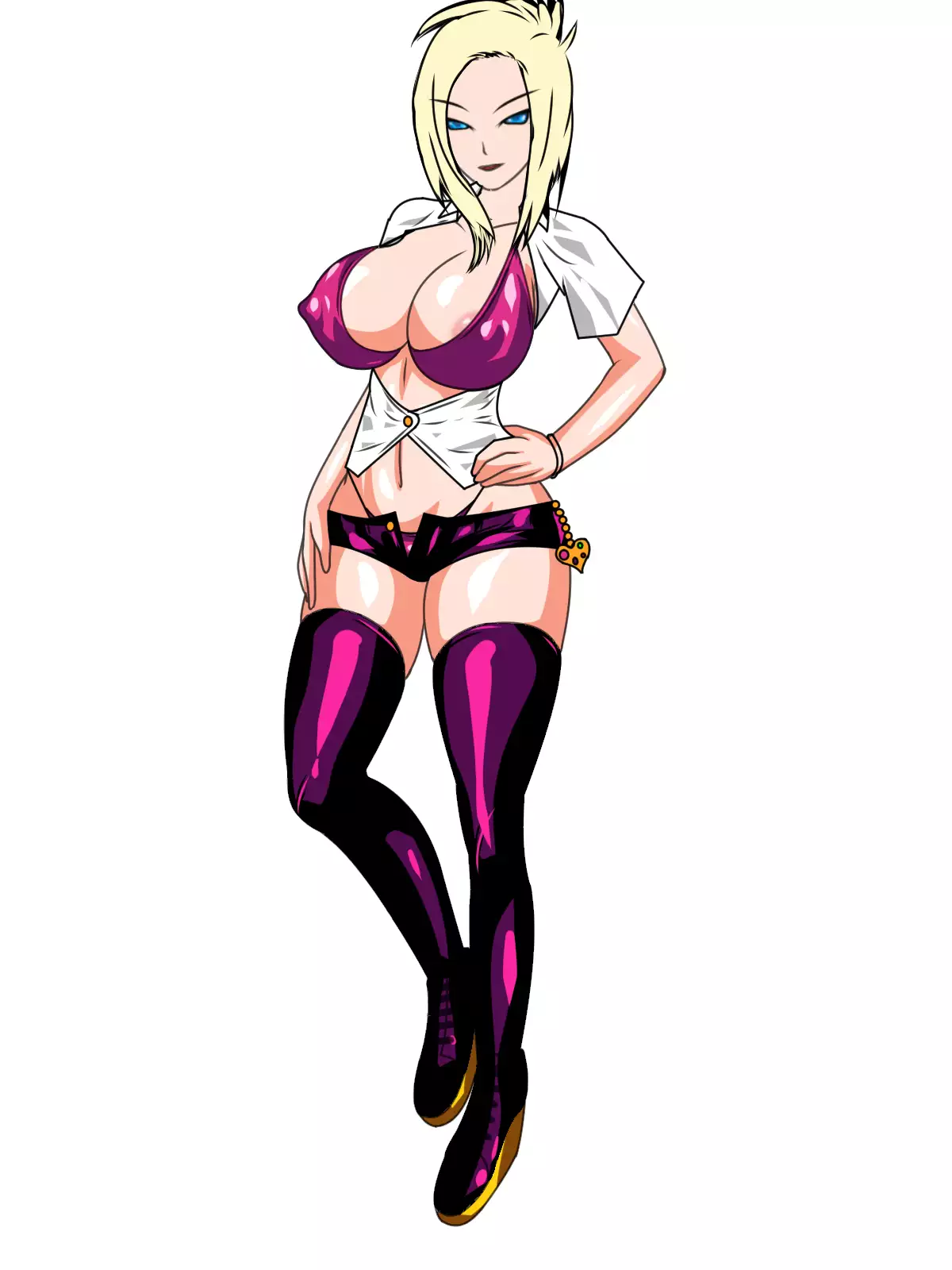 Netotte Harama Seru. - Kyonyu Bitchigyaru wa Kyokon de Soku Ochi -