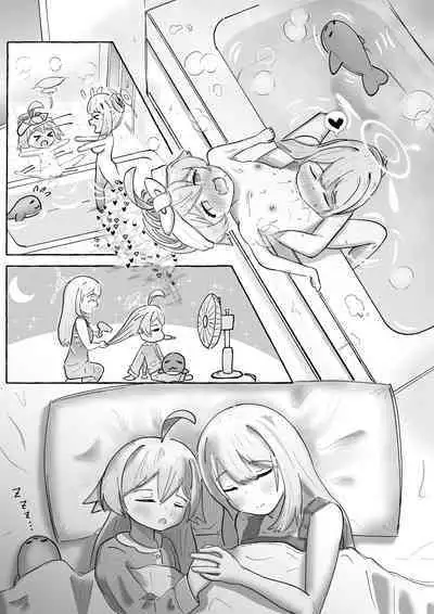ノノホシいちゃらぶ百合えっちサイレント漫画