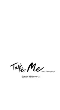 [Silverstar] Talk To Me Ch.1-37 (English) (Ongoing)