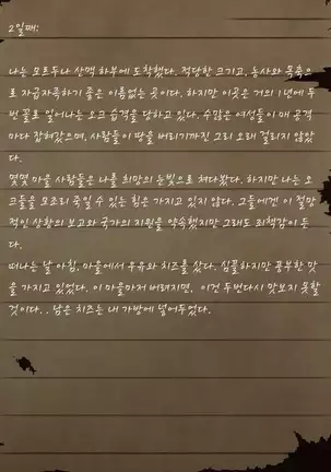 Sage Lavinia's Last Note ~ In the ruin of orc fort ~