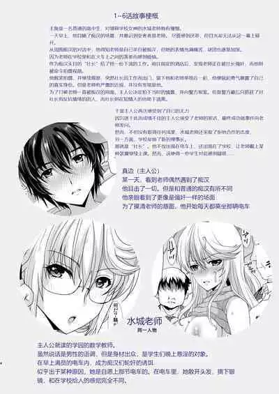 [Neko to Hato (Hatoya Mameshichi)] Akogare no Josei (Sensei) wa Chikan Densha de Choukyouzumi Deshita 7 | 憧憬的女性(老师)在痴汉电车上被完全调教7 [Chinese] [rongjx个人中文机翻润色] [Digital]