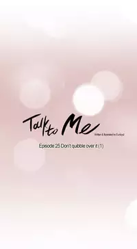 [Silverstar] Talk To Me Ch.1-33 (English) (Ongoing)