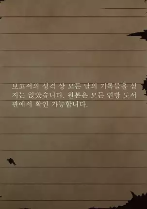 Sage Lavinia's Last Note ~ In the ruin of orc fort ~