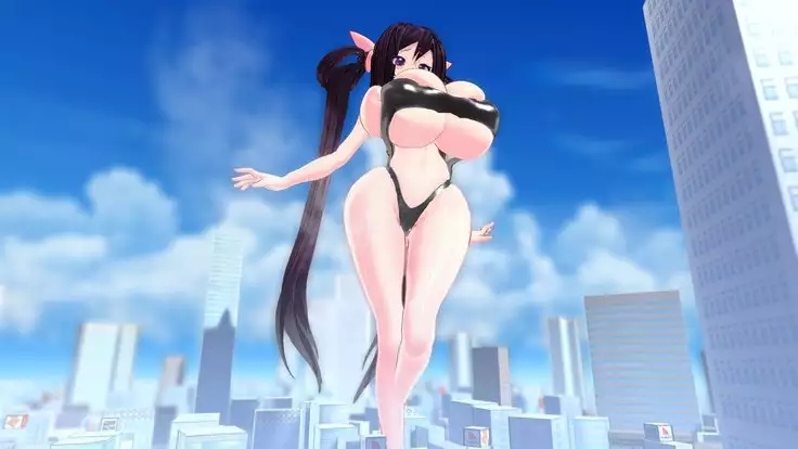 Ariane Giantess stroll