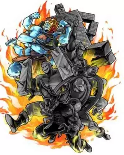 Kinnikuman muscleshot artwork