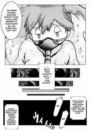Misty hypnotized by brainwashing pleasure ball joins Team Rocket