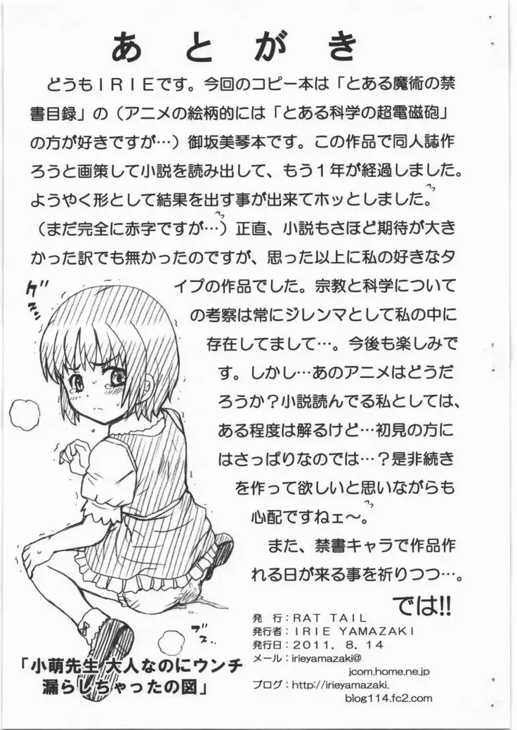 KINSYO FILE Misaka Mikoto Gazoushuu