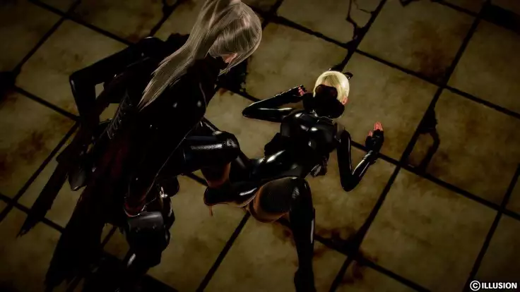 Female Spy Force Fight