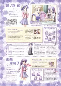 Canvas Sepia iro no motif Visual Fan Book