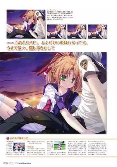 77 (Sevens) ~and, two stars meet again~ Visual Fanbook