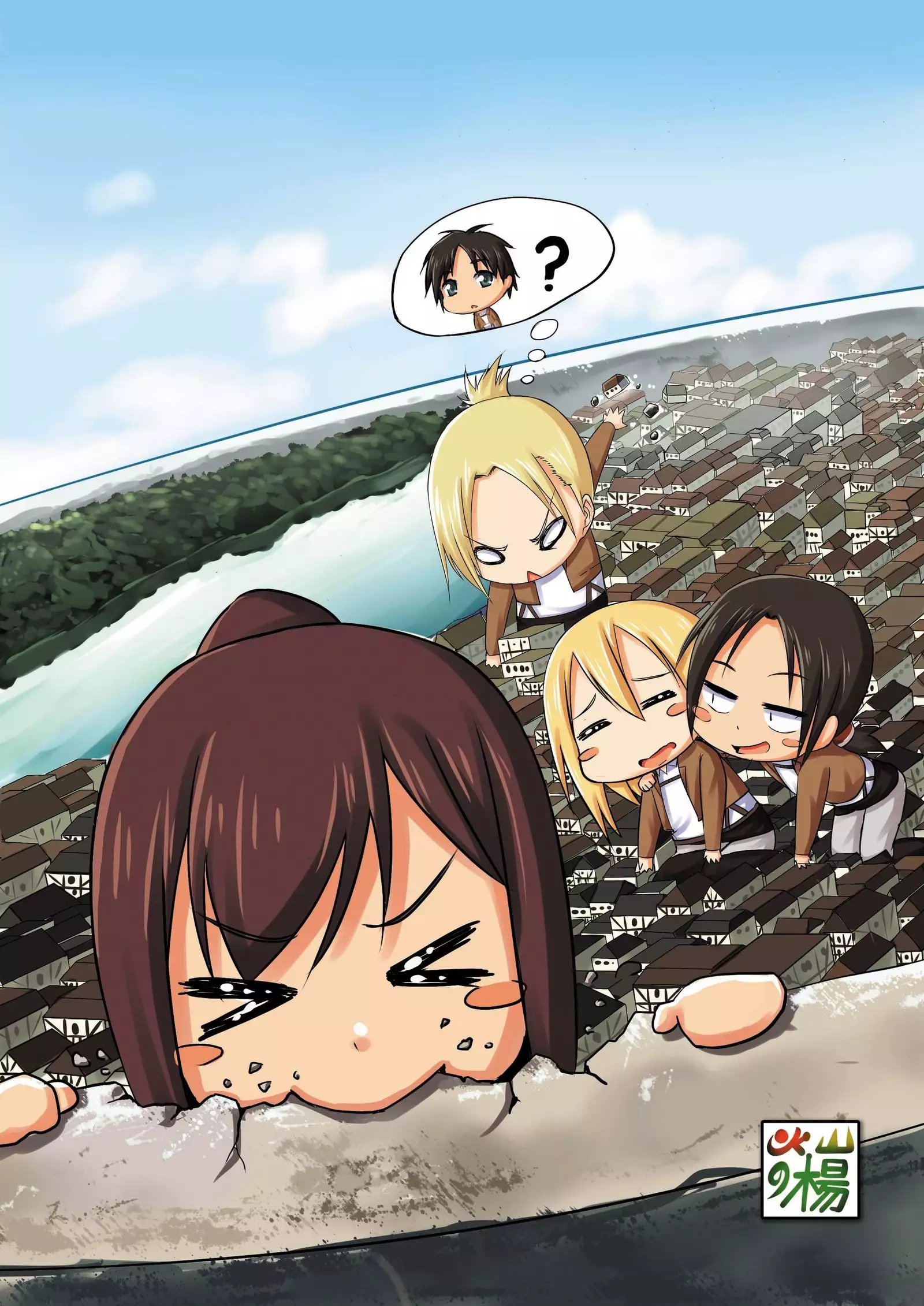 Shingeki no Yoku Onna - attack on sult