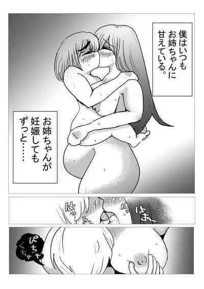 妊婦のお姉ちゃんと母乳えっち