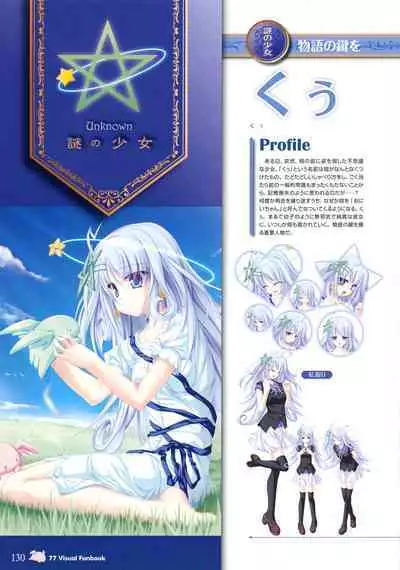 77 (Sevens) ~and, two stars meet again~ Visual Fanbook