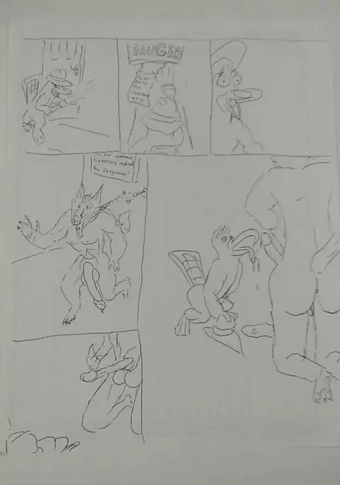 Perry the platypus and his friendly sexual fox <3