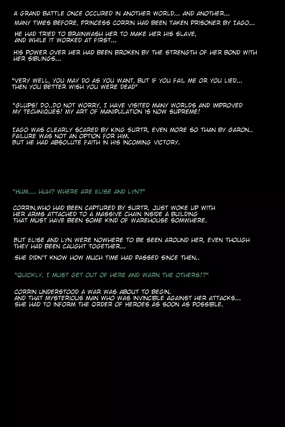 Brainwashed Princess and Fellows