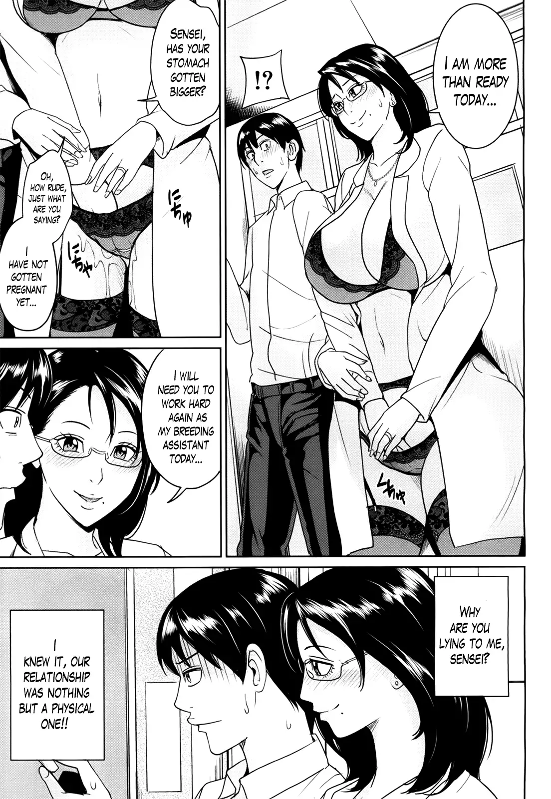 Kyouko Sensei to Boku no Himitsu | Kyouko-sensei and My Secret Ch. 1-3