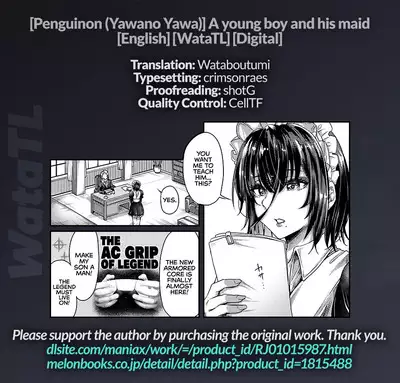 Shota to Maid. - A young boy and his maid