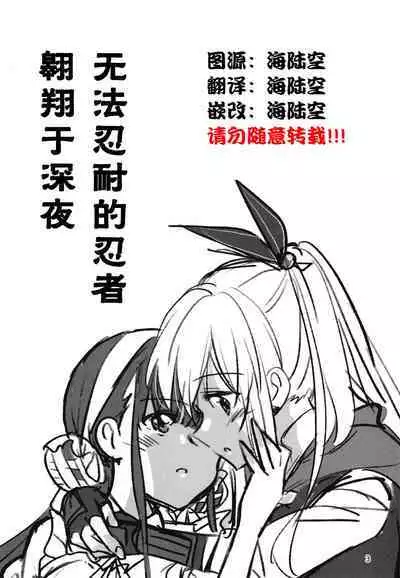 Shinobanu Ninja wa Yoru o Tobu | 无法忍耐的忍者翱翔于深夜